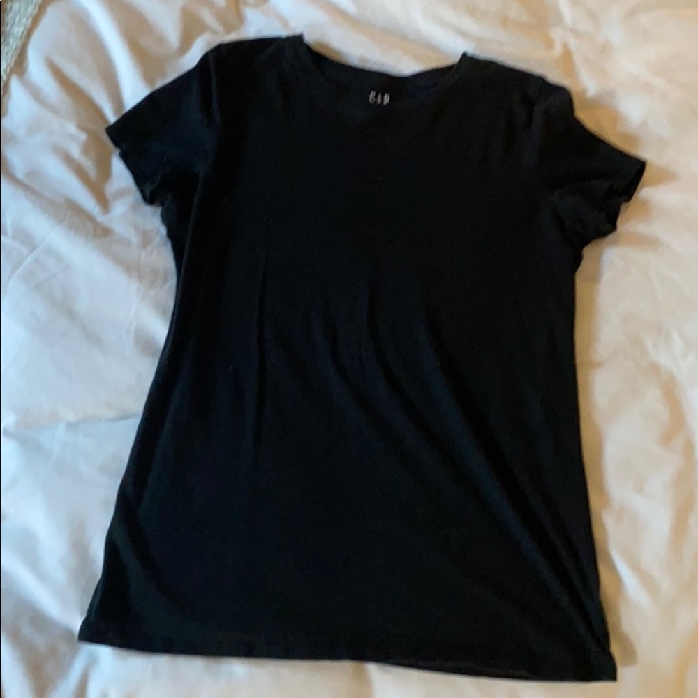 Women’s Black Cotton Tee